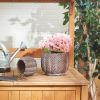 Cement Flower Pot Set - Deco Leaf