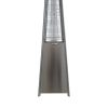 Living Source International Commercial Grade Pyramid Patio Heater (Stainless Steel)