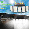 300 LED Motion Sensor Outdoor Lights, 5 Heads, 360° Adjustable, 2Pack