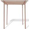 WPC Pergola 78.7"x78.7"x78.7" Brown