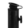 Umbrella Base Black 18.5"x18.5"x13" Cast Iron
