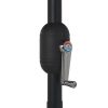 Outdoor Parasol with Metal Pole 157.5" Anthracite