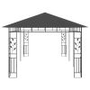 Gazebo with Mosquito Net 19.7'x9.8'x9' Anthracite