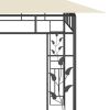 Gazebo with Mosquito Net 19.7'x9.8'x9' Cream