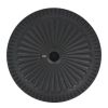 Parasol Base Resin Round Black 30.9 lb